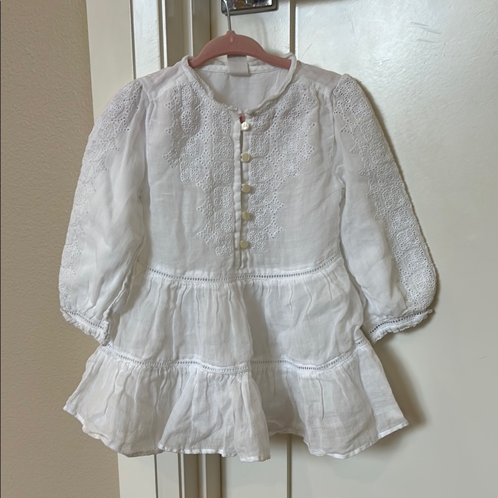 Banana Republic Baby Embroidered Eyelet Dress + Bloomer Set 18-24 months